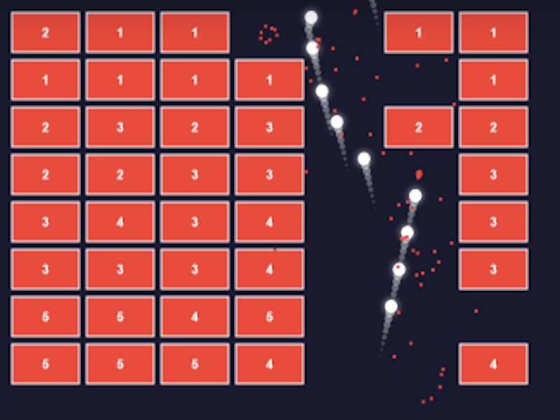 Brick Breaker Gala 🕹️ Juga en línia a SGameS