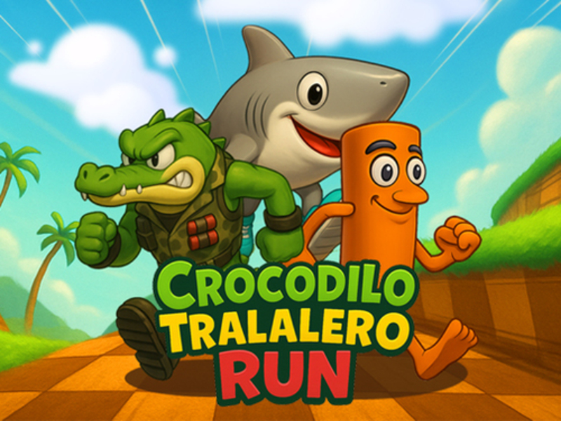 Joc Cocodilo Tralalero Run en línia