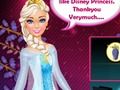 Joc Disney Princess makeover Saló  en línia