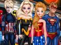 Joc Princeses estil Marvel o DC  en línia