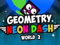 Joc Geometria Neon Dash World 2  en línia