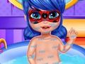 Joc Baby Mariquita Dutxa divertida  en línia