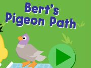 Joc 123 Carrer Sésamo: Ruta del Pigeon de Bert  en línia
