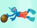 Joc 123 Sesame Street: Fregadero submarí o Float  en línia