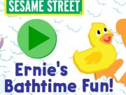 Joc 123 Sesame Street: Ernie's Bathtime Fun en línia