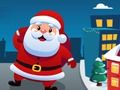 Joc El Pare Noel corre pels carrers de la ciutat  en línia