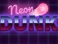 Joc Neon dunk en línia