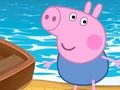 Joc Piggy que busca la carretera del mar en línia