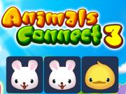 Joc Els animals connecten 3  en línia