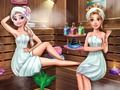 Joc Reina de gel Reial Sauna  en línia