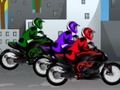 Joc Curses de motos matemàtiques: troba la mitjana  en línia