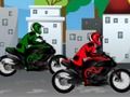 Joc Curses de motos matemàtiques: àlgebra  en línia