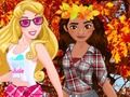 Joc Franelles de tardor princesa  en línia