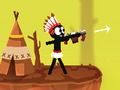 Joc Guerrer de destrucció de Stickman  en línia