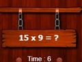 Joc Desafiament matemàtic de multiplicació  en línia