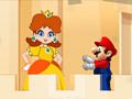Joc Mario es troba amb Peach  en línia