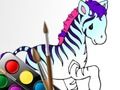 Joc Dibuix de Animals divertits per pintar  en línia