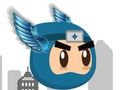 Joc Superheroi Flappy Dunk  en línia
