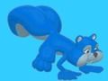Joc Esquirol blau  en línia