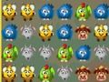 Joc Els animals divertits coincideixen 3 en línia
