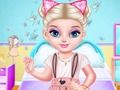 Joc Cap de setmana de Naughty Baby Elsa  en línia