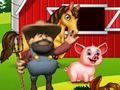 Joc Diferències de granja de dibuixos animats  en línia