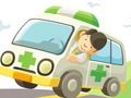 Joc Ambulància de dibuixos animats  en línia