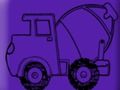 Joc Dibuixos per pintar camions  en línia