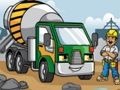 Joc Jigsaw: camions de construcció  en línia