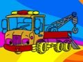 Joc Llibre per pintar de camions de remolc  en línia