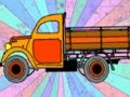 Joc Recollir els camions colorant en línia
