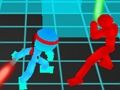 Joc Stickman Neon Warriors: Sword Fighting en línia