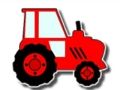 Joc Tractor per pintar fàcilment per a nens  en línia