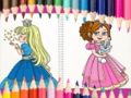 Joc Preciós llibre de pintar princesa  en línia