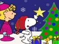 Joc Trencaclosques de snoopy de Nadal en línia