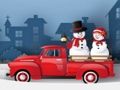 Joc Camions de Nadal Jigsaw en línia