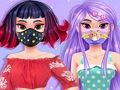 Joc Maquillatge rutinari de la màscara de la pell Kawaii  en línia