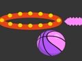 Joc Dunk Ball va disparar al bàsquet del cèrcol en línia