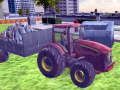 Joc Sim de les escombraries del tractor de la ciutat 3D  en línia