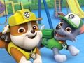 Joc PAW Patrol: Construcció d'un parc infantil per als cadells  en línia