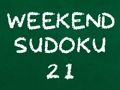 Joc Sudoku cap de setmana 21  en línia