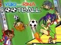 Joc Futbol Yuki i Rina  en línia
