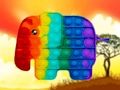 Joc Animals salvatges Pop It Jigsaw  en línia