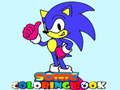 Joc Llibre de Sonic per pintar  en línia