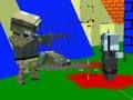 Joc Disparant Zombie Blocky Gun Warfare  en línia
