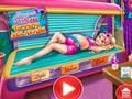 Joc Solàrium de bronzejat de la princesa embarassada  en línia