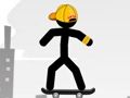 Joc Patinador Stickman  en línia