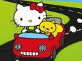 Joc Trencaclosques de Hello Kitty Car  en línia