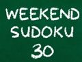 Joc Sudoku de cap de setmana 30  en línia