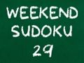 Joc Sudoku cap de setmana 29  en línia